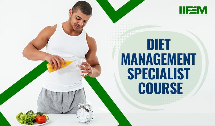 a diet management specialist man