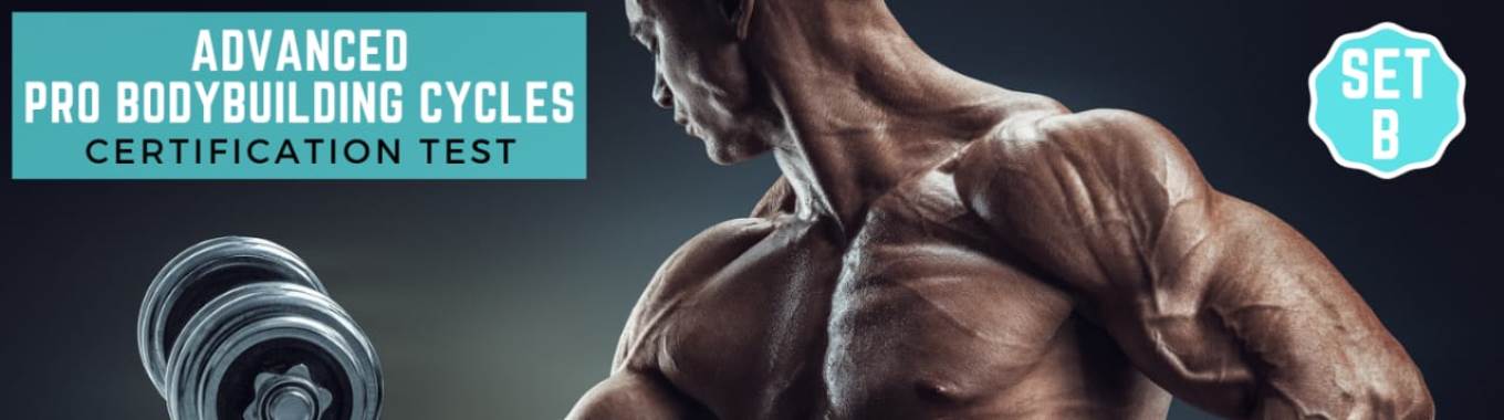 Advanced Pro Bodybuilding Cycles Certification Test Set B